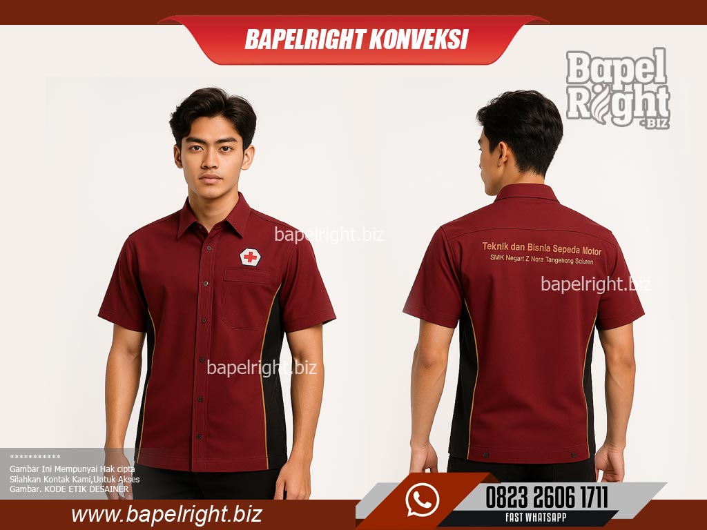 Referensi Model Baju Praktek Smk